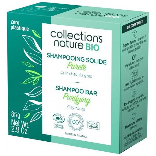 Shampooing Solide Pureté Collection Nature Eugène Perma 85g 