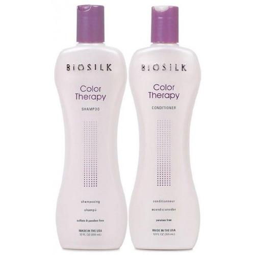 Cure Shampooing + Conditionneur Color Therapy Biosilk 