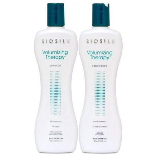 Cure Shampooing + Conditionneur Volumizing Therapy Biosilk 