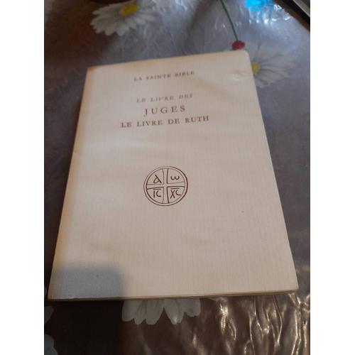 livre de la Bible de Ruth