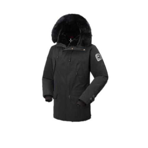 Parka Helvetica Swan Dark Edition Noir Rakuten