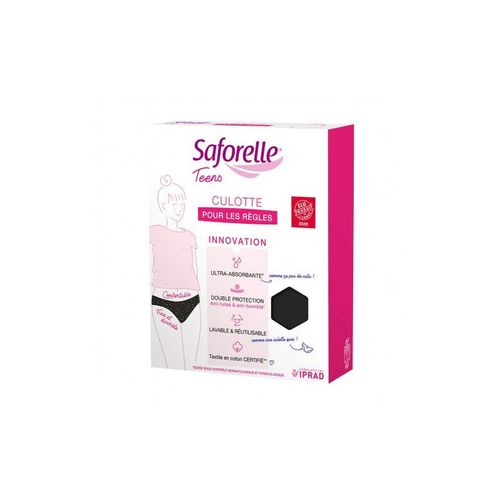Saforelle Culotte Absorbante 1ère Rêgle Teens Xxs 14 Ans 