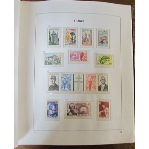 Album Davo: Timbres De France Neufs** - Années Complètes 1970 À 1984: Avec Pa, Préoblitérés, Service, Taxe, Blocs
