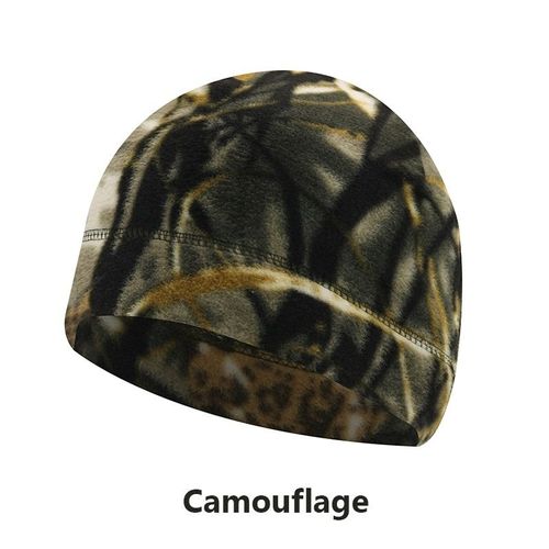 Chapeau Polaire De Sport En Plein Air Pour Hommes Et Femmes,Casquette De Pêche,Cyclisme,Chasse,Tactique Militaire,Coupe-Vent Chaud,Camping D'hiver,Randonnée - Type Camouflage