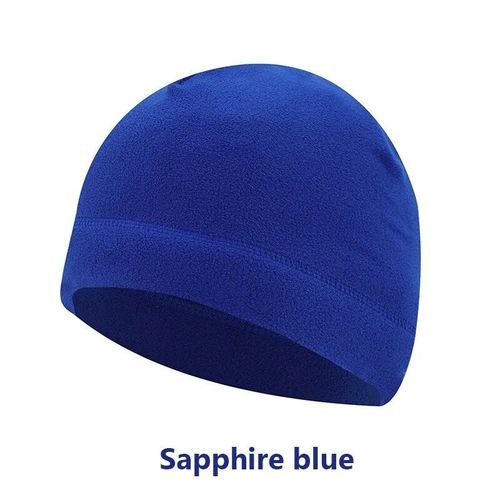 Chapeau Polaire De Sport En Plein Air Pour Hommes Et Femmes,Casquette De Pêche,Cyclisme,Chasse,Tactique Militaire,Coupe-Vent Chaud,Camping D'hiver,Randonnée - Type Bleu