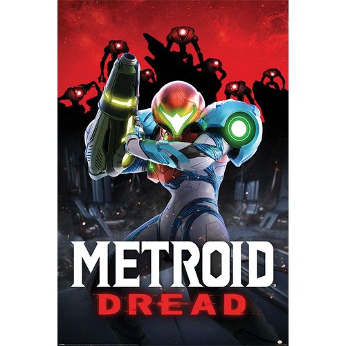 Metroid Dread - Shadows - 61x91,5cm - Affiche/ Poster Envoi En Tube