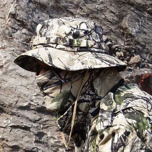Chapeaux De Camouflage De Sniper Airsoft Tactique,Boonie,Casquette Militaire Népalais,Armée Américaine,Accessoires Militaires Pour Hommes,Casquettes De Randonnée - Type Alpie Terrain