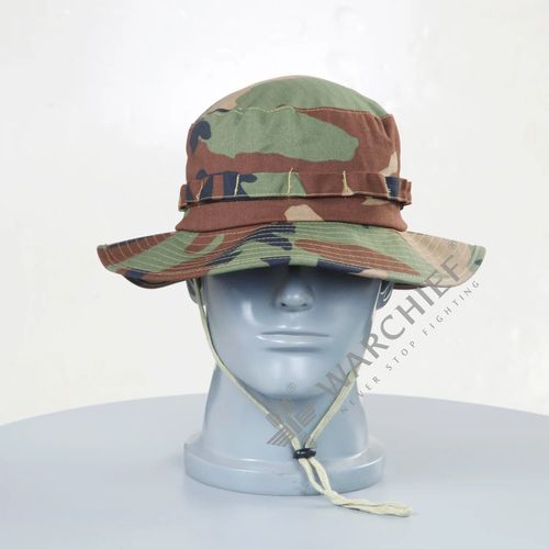 Chapeaux De Camouflage De Sniper Airsoft Tactique,Boonie,Casquette Militaire Népalais,Armée Américaine,Accessoires Militaires Pour Hommes,Casquettes De Randonnée - Type Woodland Camo