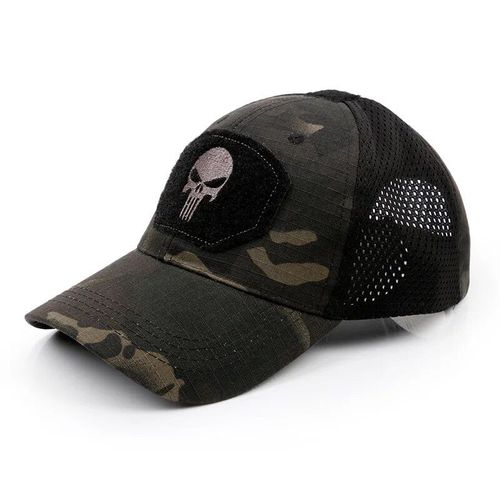 Dulcap-Chapeau De Camionneur Réglable En Maille Pour Homme Et Femme,Chapeaux De Baseball Respirants,Pare-Soleil Militaire Airsoft,Chasse Et Randonnée - Type G
