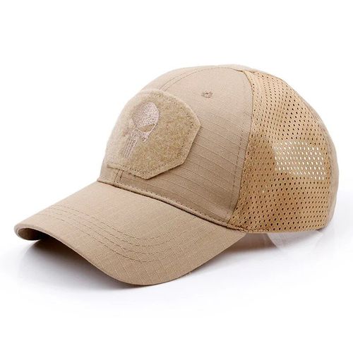 Dulcap-Chapeau De Camionneur Réglable En Maille Pour Homme Et Femme,Chapeaux De Baseball Respirants,Pare-Soleil Militaire Airsoft,Chasse Et Randonnée - Type C #A