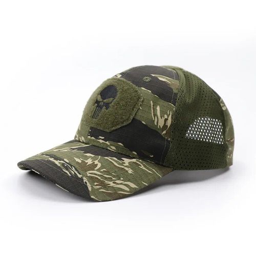 Dulcap-Chapeau De Camionneur Réglable En Maille Pour Homme Et Femme,Chapeaux De Baseball Respirants,Pare-Soleil Militaire Airsoft,Chasse Et Randonnée - Type X