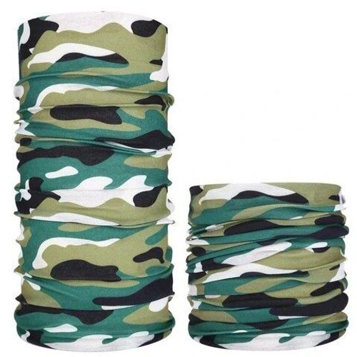 Sports De Plein Air Chapeau Magique Visage Écharpe Sans Couture Tube Tubulaire Anneau Écharpe Hommes Femmes Camping Randonnée Casquettes Militaire Casquette Tactique #T