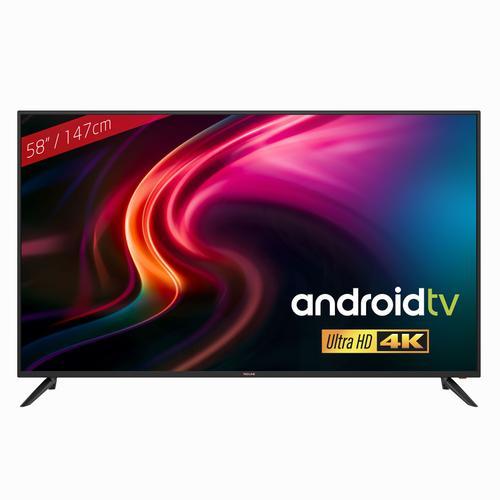 TV 58 pouces UHD 4K - Redline RT-58 – Ecran DLED, Résolution 3840x2160p, Taille 148 cm