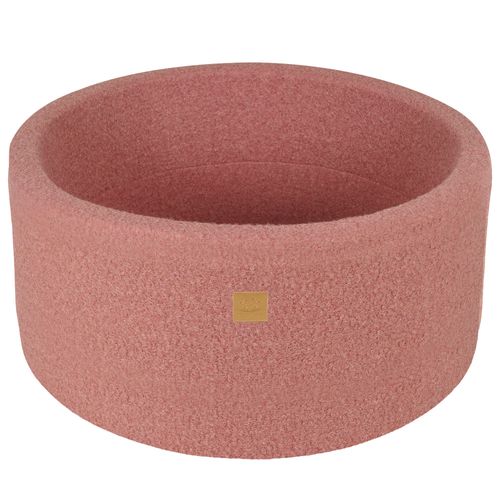 Meowbaby Piscine A Balles Pour Bébé - Rond 90x40cm Piscine A Balle Pour Enfant Sans Balle, Boucle, Rose