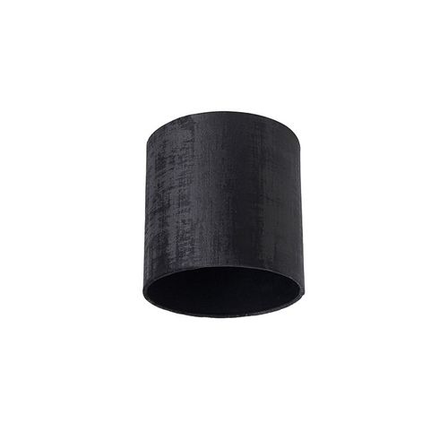 Qazqa Classique/Antique Abat-Jour En Velours Noir 20/20/20 ,