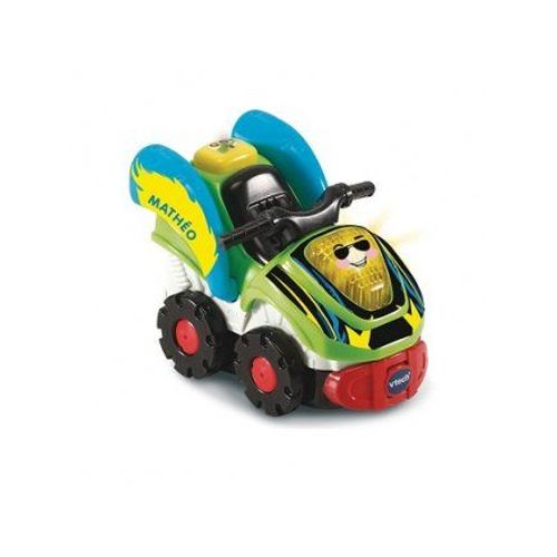 Tut Tut Bolides Matheo Quad Super Turbo - Vtech - Vehicule Parlant Et Musical