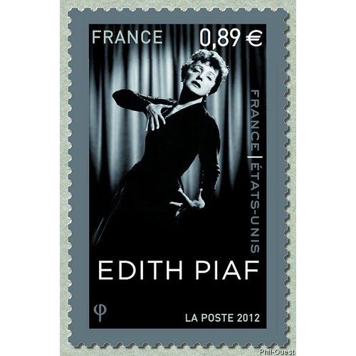 France 2012, Très Beau Timbre Neuf** Luxe Yvert 4672, Emission Commune France - Etats-Unis, Edith Piaf.