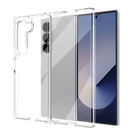 Coque Pour Galaxy Z Fold 6 Dos Rigide Contour Silicone Fine Légère Transparent