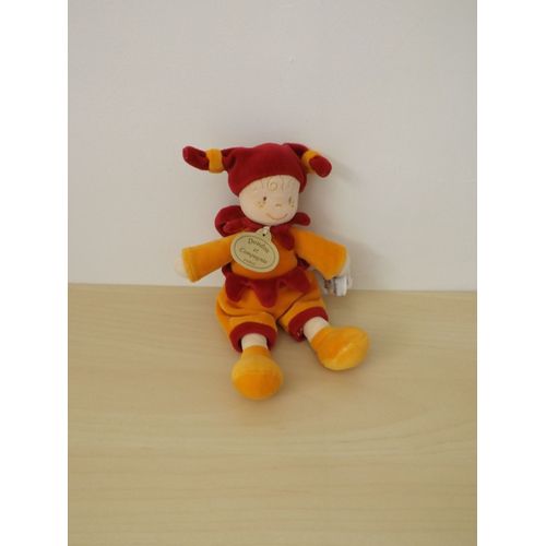 Doudou Lutin Fée Orange Rouge Doudou Et Compagnie