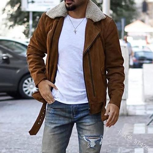 Veste col best sale revers homme