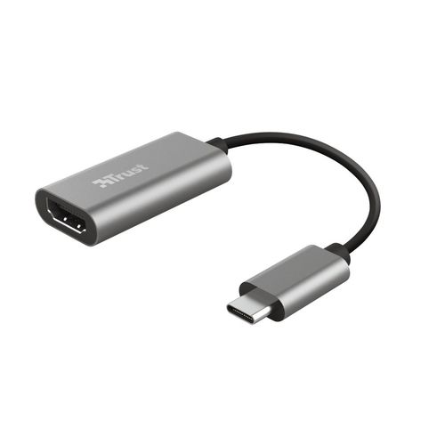 Trust Dalyx - Adaptateur vidéo - HDMI femelle pour 24 pin USB-C mâle - 20 cm - support 4K, support 1080p