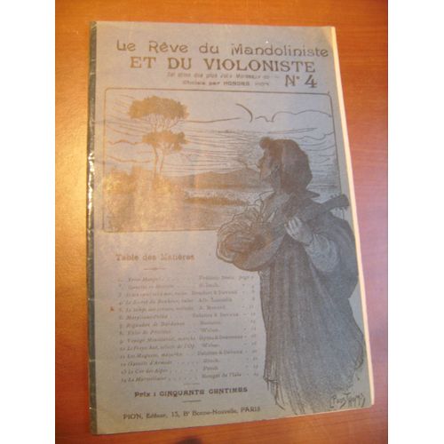 Le Rêve Du Mandoliniste Et Du Violoniste N°4