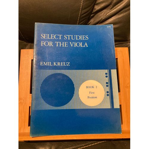 Emil Kreuz Select Studies Études Pour Alto Volume 2 Stainer & Bell
