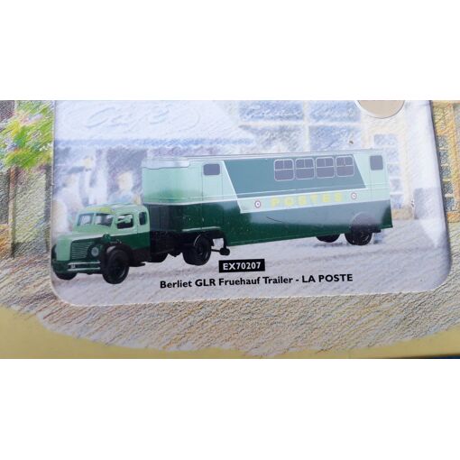 CORGI FRENCH EX70207 1/50 Berliet GLR Fruehauf Trailer - LA POSTE | Australia