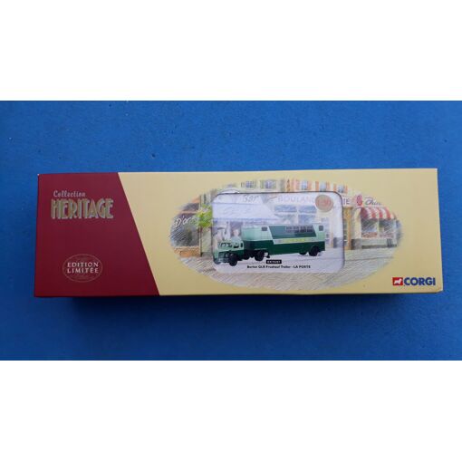 Corgi Heritage 1/50 EX70207 Berliet GLR Avec Remorque Fruehauf La Poste