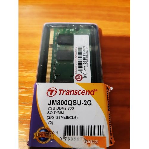 memoire Transcend JM800QSU-2G