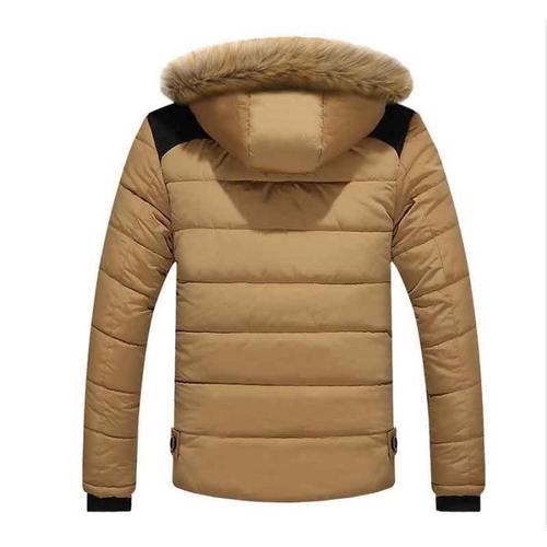 Parka homme de Marque luxe de coton pais capuche parka col de