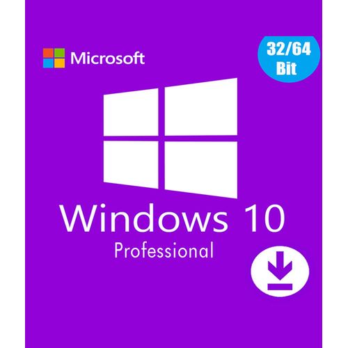 Clé D'activation Windows 10 Professionnel  32/64bit