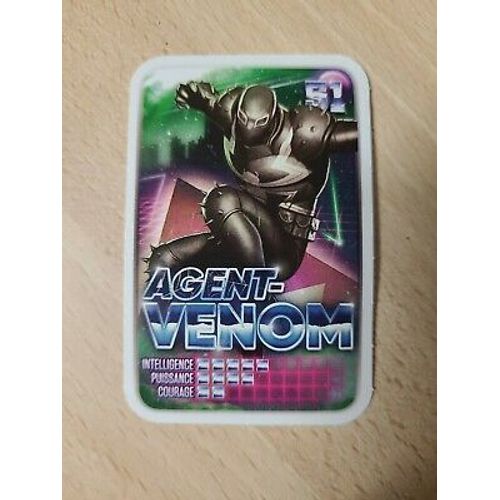 Carte Marvel Leclerc 2021 Agent Venom 51