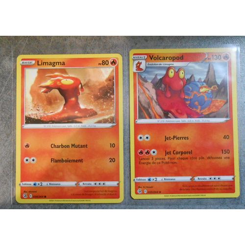 Limagma 034/264 + Volcaropod 35/264 - Eb8 - Poing De Fusion - Vf