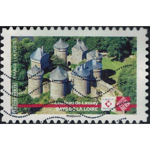 France 2019 Oblitéré Patrimoine Château De Lassay Pays De La Loire Stéphane Bern Y&t 1776