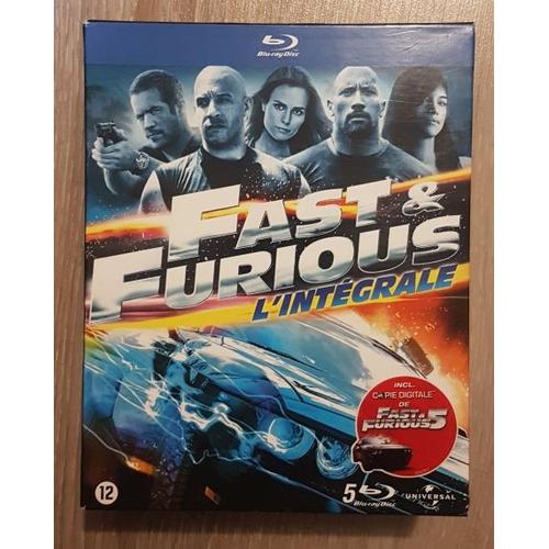 Fast & Furious L'intégrale 5 Blu-Ray