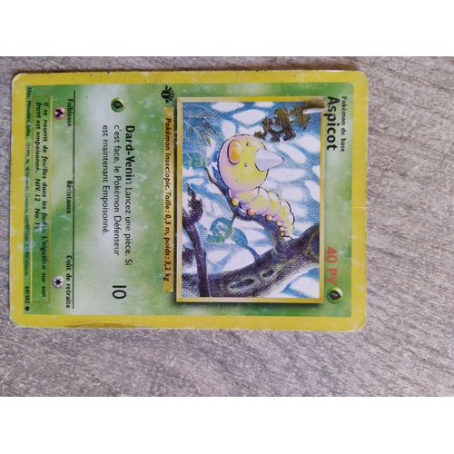Carte Pokemon Aspicot 1995,96,98 - 69/102
