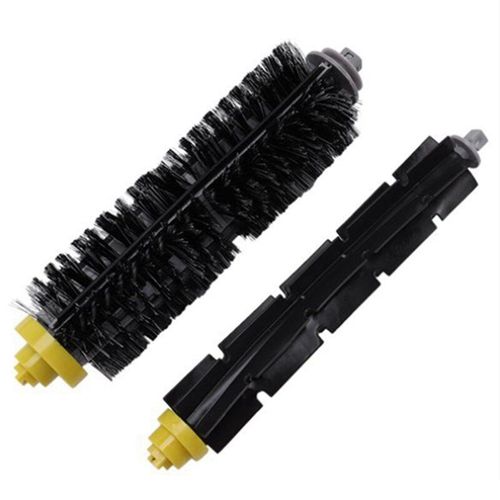 Kit de filtres à brosse à 3 bras, 2 pièces, Compatible avec IRobot Roomba série 600, 610 620 625 630 650 660 poils et batteur Flexible