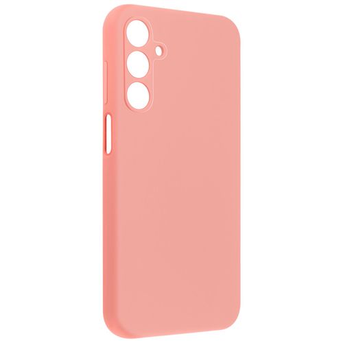 Coque Pour Samsung Galaxy A25 5g Semi-Rigide Soft-Touch Anti-Traces Rose Poudré