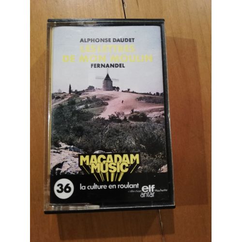 K7 Audio Les Lettres De Mon Moulin Fernandel Macadam Music Elf Antar
