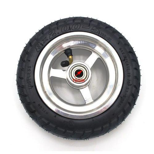 Pièces de pneus de roue de scooter électrique, sans chambre à air