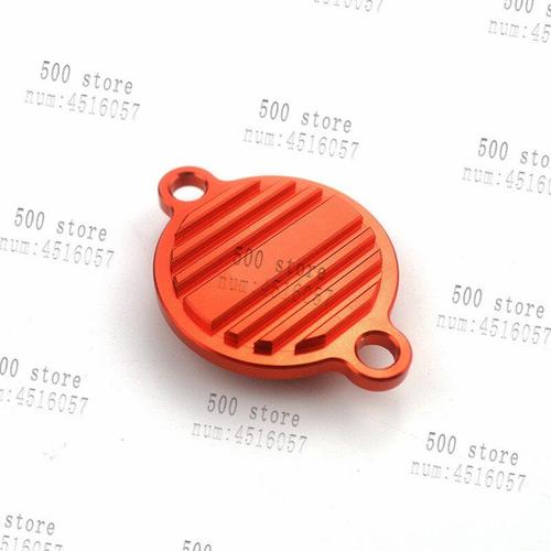 Couvercle De Filtre À Huile Moteur En Billette Cnc Orange, Pour Ktm Duke 200 390 690 690 Smc/R Rc200 390, Accessoires De Moto