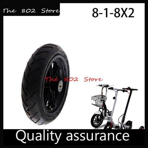 Pneu Gonflable 8 1/2x2 (50-134), Roue Pneumatique De 8.5 Pouces Avec Frein À Tambour Pour Scooter Électrique Inokim Light 1/2/3