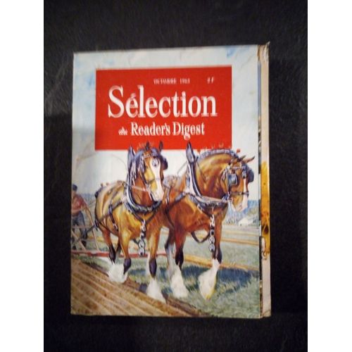 Selection Du Reader S Digest Octobre 1963