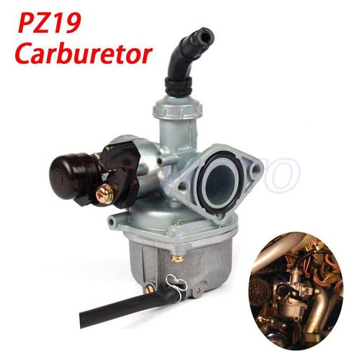 Carburateur 19mm Pour Moto, 50cc, 70cc, 90cc, 110cc, 125cc, Atv, Dirt Bike, Starter De Moto