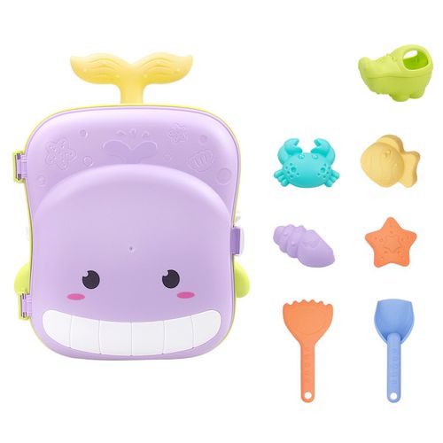 Jouets De Plage Pour Enfants, 8 Pièces, Jeu De Plage Pour Bébé, Kit De Bac À Sable, Jouets D'été Pour Jouer À L'eau