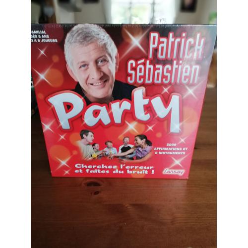Jeu Société Patrick Sébastien Party De Lansey