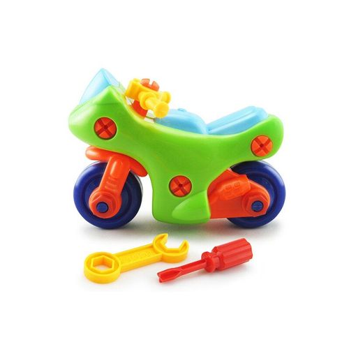 Modèle De Moto Pour Enfants, Apprentissage Précoce, Bricolage, Groupe D'écrous, Puzzle 3d En Plastique, Démontage De Moto, Jouets Pour Enfants
