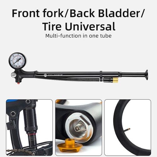 Pompe Haute Pression Pour Vélo De Montagne, 120psi, Valve Schrader-Presta