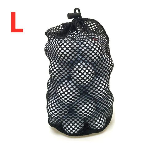 Sac En Filet En Nylon Pour Balles De Golf, Pochette De Rangement À Cordon De Transport S/M/L Pochette De Rangement À Cordon De Tennis De Table, Accessoires De Golf